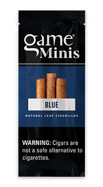 A three stick pouch of Blue flavor Game minis.